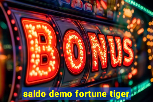 saldo demo fortune tiger